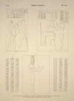 Picture 186 of 510 from Monuments de l'Égypte et de la Nubie, d'après les dessins exécutés sur les lieux sous la direction de Champollion-le-jeune, et les descriptions autographes qu'il en a rédigées; pub. sous les auspices de M. Guizot et de M. Thiers ... par une commission spéciale. Planches (1835), leaf 186
