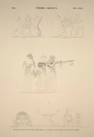 Picture 194 of 510 from Monuments de l'Égypte et de la Nubie, d'après les dessins exécutés sur les lieux sous la direction de Champollion-le-jeune, et les descriptions autographes qu'il en a rédigées; pub. sous les auspices de M. Guizot et de M. Thiers ... par une commission spéciale. Planches (1835), leaf 194