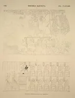 Picture 218 of 510 from Monuments de l'Égypte et de la Nubie, d'après les dessins exécutés sur les lieux sous la direction de Champollion-le-jeune, et les descriptions autographes qu'il en a rédigées; pub. sous les auspices de M. Guizot et de M. Thiers ... par une commission spéciale. Planches (1835), leaf 218