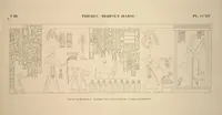 Picture 250 of 510 from Monuments de l'Égypte et de la Nubie, d'après les dessins exécutés sur les lieux sous la direction de Champollion-le-jeune, et les descriptions autographes qu'il en a rédigées; pub. sous les auspices de M. Guizot et de M. Thiers ... par une commission spéciale. Planches (1835), leaf 250