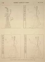 Picture 253 of 510 from Monuments de l'Égypte et de la Nubie, d'après les dessins exécutés sur les lieux sous la direction de Champollion-le-jeune, et les descriptions autographes qu'il en a rédigées; pub. sous les auspices de M. Guizot et de M. Thiers ... par une commission spéciale. Planches (1835), leaf 253