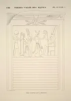 Picture 270 of 510 from Monuments de l'Égypte et de la Nubie, d'après les dessins exécutés sur les lieux sous la direction de Champollion-le-jeune, et les descriptions autographes qu'il en a rédigées; pub. sous les auspices de M. Guizot et de M. Thiers ... par une commission spéciale. Planches (1835), leaf 270