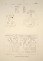 Picture 271 of 510 from Monuments de l'Égypte et de la Nubie, d'après les dessins exécutés sur les lieux sous la direction de Champollion-le-jeune, et les descriptions autographes qu'il en a rédigées; pub. sous les auspices de M. Guizot et de M. Thiers ... par une commission spéciale. Planches (1835), leaf 271