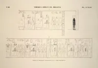 Picture 284 of 510 from Monuments de l'Égypte et de la Nubie, d'après les dessins exécutés sur les lieux sous la direction de Champollion-le-jeune, et les descriptions autographes qu'il en a rédigées; pub. sous les auspices de M. Guizot et de M. Thiers ... par une commission spéciale. Planches (1835), leaf 284