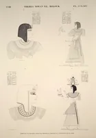 Picture 310 of 510 from Monuments de l'Égypte et de la Nubie, d'après les dessins exécutés sur les lieux sous la direction de Champollion-le-jeune, et les descriptions autographes qu'il en a rédigées; pub. sous les auspices de M. Guizot et de M. Thiers ... par une commission spéciale. Planches (1835), leaf 310