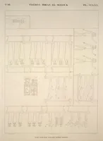 Picture 311 of 510 from Monuments de l'Égypte et de la Nubie, d'après les dessins exécutés sur les lieux sous la direction de Champollion-le-jeune, et les descriptions autographes qu'il en a rédigées; pub. sous les auspices de M. Guizot et de M. Thiers ... par une commission spéciale. Planches (1835), leaf 311