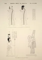 Picture 317 of 510 from Monuments de l'Égypte et de la Nubie, d'après les dessins exécutés sur les lieux sous la direction de Champollion-le-jeune, et les descriptions autographes qu'il en a rédigées; pub. sous les auspices de M. Guizot et de M. Thiers ... par une commission spéciale. Planches (1835), leaf 318