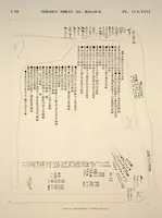 Picture 320 of 510 from Monuments de l'Égypte et de la Nubie, d'après les dessins exécutés sur les lieux sous la direction de Champollion-le-jeune, et les descriptions autographes qu'il en a rédigées; pub. sous les auspices de M. Guizot et de M. Thiers ... par une commission spéciale. Planches (1835), leaf 321