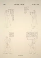 Picture 325 of 510 from Monuments de l'Égypte et de la Nubie, d'après les dessins exécutés sur les lieux sous la direction de Champollion-le-jeune, et les descriptions autographes qu'il en a rédigées; pub. sous les auspices de M. Guizot et de M. Thiers ... par une commission spéciale. Planches (1835), leaf 326