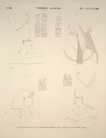 Picture 327 of 510 from Monuments de l'Égypte et de la Nubie, d'après les dessins exécutés sur les lieux sous la direction de Champollion-le-jeune, et les descriptions autographes qu'il en a rédigées; pub. sous les auspices de M. Guizot et de M. Thiers ... par une commission spéciale. Planches (1835), leaf 328