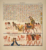 Picture 33 of 510 from Monuments de l'Égypte et de la Nubie, d'après les dessins exécutés sur les lieux sous la direction de Champollion-le-jeune, et les descriptions autographes qu'il en a rédigées; pub. sous les auspices de M. Guizot et de M. Thiers ... par une commission spéciale. Planches (1835), leaf 33
