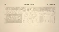 Picture 331 of 510 from Monuments de l'Égypte et de la Nubie, d'après les dessins exécutés sur les lieux sous la direction de Champollion-le-jeune, et les descriptions autographes qu'il en a rédigées; pub. sous les auspices de M. Guizot et de M. Thiers ... par une commission spéciale. Planches (1835), leaf 332
