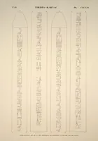 Picture 359 of 510 from Monuments de l'Égypte et de la Nubie, d'après les dessins exécutés sur les lieux sous la direction de Champollion-le-jeune, et les descriptions autographes qu'il en a rédigées; pub. sous les auspices de M. Guizot et de M. Thiers ... par une commission spéciale. Planches (1835), leaf 360
