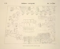 Picture 369 of 510 from Monuments de l'Égypte et de la Nubie, d'après les dessins exécutés sur les lieux sous la direction de Champollion-le-jeune, et les descriptions autographes qu'il en a rédigées; pub. sous les auspices de M. Guizot et de M. Thiers ... par une commission spéciale. Planches (1835), leaf 370