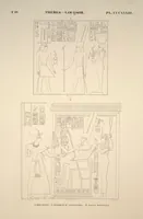 Picture 379 of 510 from Monuments de l'Égypte et de la Nubie, d'après les dessins exécutés sur les lieux sous la direction de Champollion-le-jeune, et les descriptions autographes qu'il en a rédigées; pub. sous les auspices de M. Guizot et de M. Thiers ... par une commission spéciale. Planches (1835), leaf 380