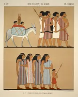 Picture 412 of 510 from Monuments de l'Égypte et de la Nubie, d'après les dessins exécutés sur les lieux sous la direction de Champollion-le-jeune, et les descriptions autographes qu'il en a rédigées; pub. sous les auspices de M. Guizot et de M. Thiers ... par une commission spéciale. Planches (1835), leaf 413