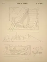 Picture 461 of 510 from Monuments de l'Égypte et de la Nubie, d'après les dessins exécutés sur les lieux sous la direction de Champollion-le-jeune, et les descriptions autographes qu'il en a rédigées; pub. sous les auspices de M. Guizot et de M. Thiers ... par une commission spéciale. Planches (1835), leaf 462