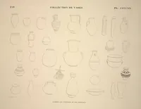 Picture 479 of 510 from Monuments de l'Égypte et de la Nubie, d'après les dessins exécutés sur les lieux sous la direction de Champollion-le-jeune, et les descriptions autographes qu'il en a rédigées; pub. sous les auspices de M. Guizot et de M. Thiers ... par une commission spéciale. Planches (1835), leaf 480
