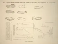 Picture 495 of 510 from Monuments de l'Égypte et de la Nubie, d'après les dessins exécutés sur les lieux sous la direction de Champollion-le-jeune, et les descriptions autographes qu'il en a rédigées; pub. sous les auspices de M. Guizot et de M. Thiers ... par une commission spéciale. Planches (1835), leaf 496