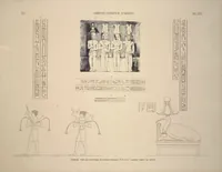 Picture 64 of 510 from Monuments de l'Égypte et de la Nubie, d'après les dessins exécutés sur les lieux sous la direction de Champollion-le-jeune, et les descriptions autographes qu'il en a rédigées; pub. sous les auspices de M. Guizot et de M. Thiers ... par une commission spéciale. Planches (1835), leaf 64