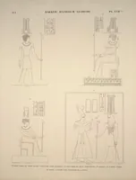 Picture 67 of 510 from Monuments de l'Égypte et de la Nubie, d'après les dessins exécutés sur les lieux sous la direction de Champollion-le-jeune, et les descriptions autographes qu'il en a rédigées; pub. sous les auspices de M. Guizot et de M. Thiers ... par une commission spéciale. Planches (1835), leaf 67