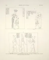 Picture 72 of 510 from Monuments de l'Égypte et de la Nubie, d'après les dessins exécutés sur les lieux sous la direction de Champollion-le-jeune, et les descriptions autographes qu'il en a rédigées; pub. sous les auspices de M. Guizot et de M. Thiers ... par une commission spéciale. Planches (1835), leaf 72