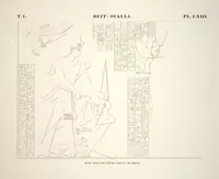 Picture 74 of 510 from Monuments de l'Égypte et de la Nubie, d'après les dessins exécutés sur les lieux sous la direction de Champollion-le-jeune, et les descriptions autographes qu'il en a rédigées; pub. sous les auspices de M. Guizot et de M. Thiers ... par une commission spéciale. Planches (1835), leaf 74