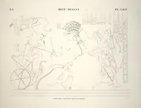 Picture 75 of 510 from Monuments de l'Égypte et de la Nubie, d'après les dessins exécutés sur les lieux sous la direction de Champollion-le-jeune, et les descriptions autographes qu'il en a rédigées; pub. sous les auspices de M. Guizot et de M. Thiers ... par une commission spéciale. Planches (1835), leaf 75