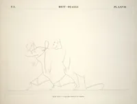 Picture 78 of 510 from Monuments de l'Égypte et de la Nubie, d'après les dessins exécutés sur les lieux sous la direction de Champollion-le-jeune, et les descriptions autographes qu'il en a rédigées; pub. sous les auspices de M. Guizot et de M. Thiers ... par une commission spéciale. Planches (1835), leaf 78