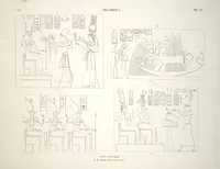 Picture 8 of 510 from Monuments de l'Égypte et de la Nubie, d'après les dessins exécutés sur les lieux sous la direction de Champollion-le-jeune, et les descriptions autographes qu'il en a rédigées; pub. sous les auspices de M. Guizot et de M. Thiers ... par une commission spéciale. Planches (1835), leaf 8