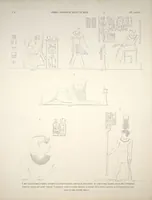 Picture 85 of 510 from Monuments de l'Égypte et de la Nubie, d'après les dessins exécutés sur les lieux sous la direction de Champollion-le-jeune, et les descriptions autographes qu'il en a rédigées; pub. sous les auspices de M. Guizot et de M. Thiers ... par une commission spéciale. Planches (1835), leaf 85