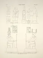 Picture 86 of 510 from Monuments de l'Égypte et de la Nubie, d'après les dessins exécutés sur les lieux sous la direction de Champollion-le-jeune, et les descriptions autographes qu'il en a rédigées; pub. sous les auspices de M. Guizot et de M. Thiers ... par une commission spéciale. Planches (1835), leaf 86