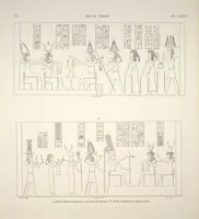 Picture 87 of 510 from Monuments de l'Égypte et de la Nubie, d'après les dessins exécutés sur les lieux sous la direction de Champollion-le-jeune, et les descriptions autographes qu'il en a rédigées; pub. sous les auspices de M. Guizot et de M. Thiers ... par une commission spéciale. Planches (1835), leaf 87