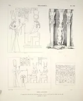 Picture 9 of 510 from Monuments de l'Égypte et de la Nubie, d'après les dessins exécutés sur les lieux sous la direction de Champollion-le-jeune, et les descriptions autographes qu'il en a rédigées; pub. sous les auspices de M. Guizot et de M. Thiers ... par une commission spéciale. Planches (1835), leaf 9