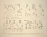 Picture 94 of 510 from Monuments de l'Égypte et de la Nubie, d'après les dessins exécutés sur les lieux sous la direction de Champollion-le-jeune, et les descriptions autographes qu'il en a rédigées; pub. sous les auspices de M. Guizot et de M. Thiers ... par une commission spéciale. Planches (1835), leaf 94