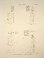 Picture 95 of 510 from Monuments de l'Égypte et de la Nubie, d'après les dessins exécutés sur les lieux sous la direction de Champollion-le-jeune, et les descriptions autographes qu'il en a rédigées; pub. sous les auspices de M. Guizot et de M. Thiers ... par une commission spéciale. Planches (1835), leaf 95