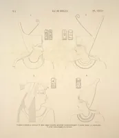 Picture 96 of 510 from Monuments de l'Égypte et de la Nubie, d'après les dessins exécutés sur les lieux sous la direction de Champollion-le-jeune, et les descriptions autographes qu'il en a rédigées; pub. sous les auspices de M. Guizot et de M. Thiers ... par une commission spéciale. Planches (1835), leaf 96