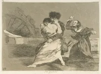 Picture 9 of 75 from Los desastres de la guerra (1810), leaf 10