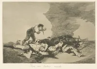 Picture 12 of 75 from Los desastres de la guerra (1810), leaf 13