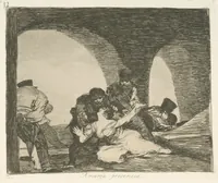 An illustration from Los desastres de la guerra (1810)