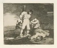 An illustration from Los desastres de la guerra (1810)