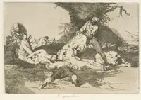 Picture 16 of 75 from Los desastres de la guerra (1810), leaf 17