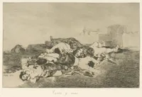Picture 22 of 75 from Los desastres de la guerra (1810), leaf 23