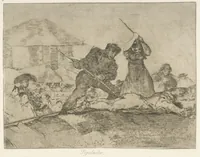 Picture 27 of 75 from Los desastres de la guerra (1810), leaf 29