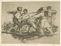 An illustration from Los desastres de la guerra (1810)