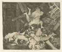 Picture 29 of 75 from Los desastres de la guerra (1810), leaf 31