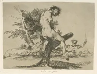 Picture 36 of 75 from Los desastres de la guerra (1810), leaf 38
