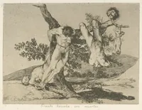 Picture 38 of 75 from Los desastres de la guerra (1810), leaf 40