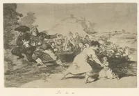An illustration from Los desastres de la guerra (1810)