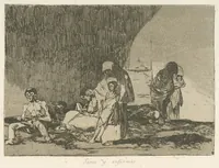An illustration from Los desastres de la guerra (1810)